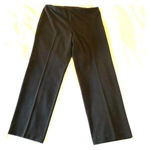 Lane Bryant Black Knit Straight Leg Pants 14/16